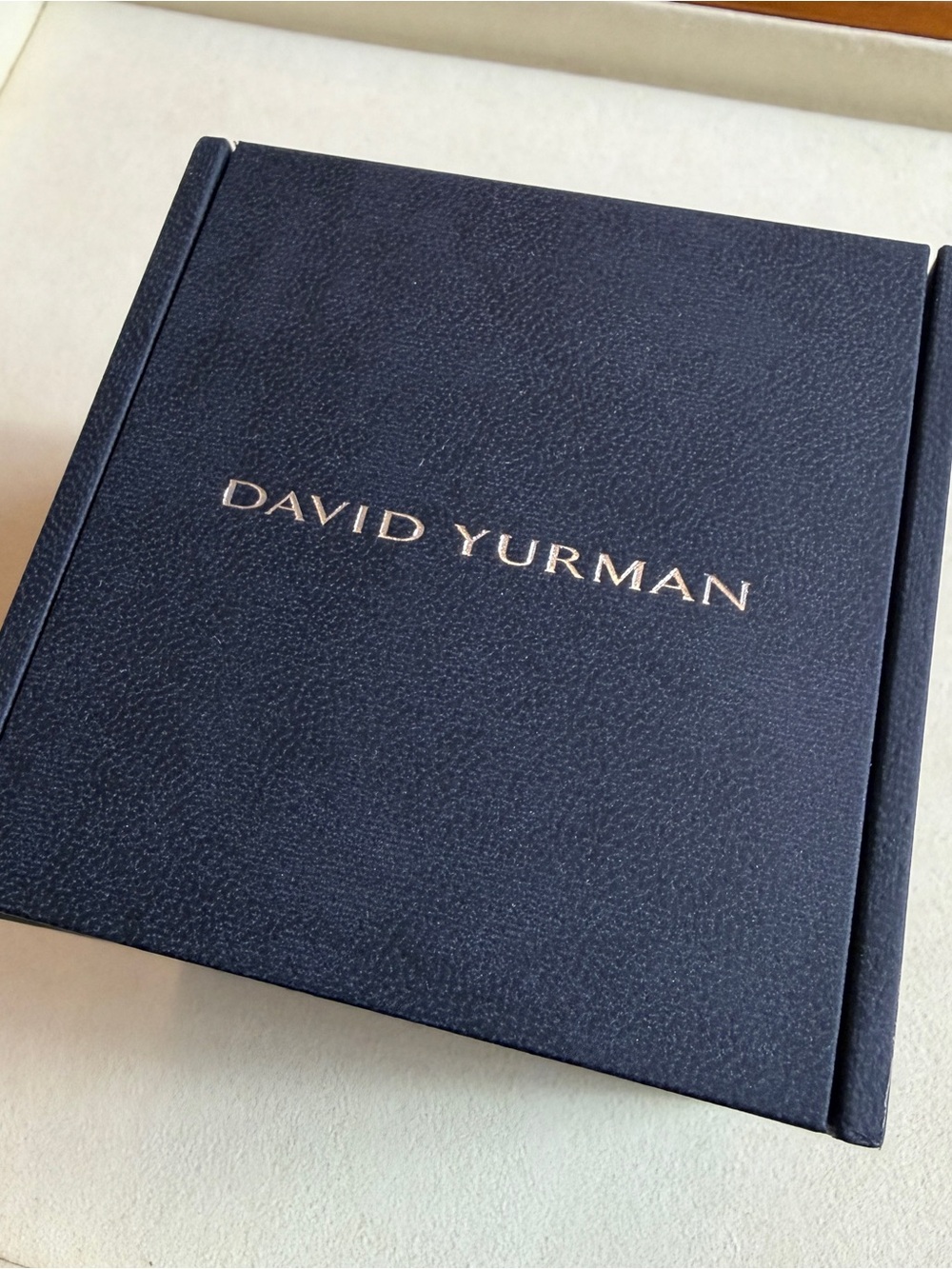David Yurman 18K Yellow Gold with Diamonds Buckle Classic Cable Bracelet 2.6mm - Picture 12 of 14
